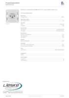 Datasheet for Berker 962492502, EAN: 4011334240754