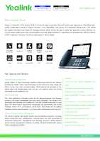 Datasheet for Yealink 1301199, EAN: 6938818307759