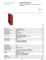 Datasheet for Schneider Electric XPSMCMMX0802, EAN: 3606480748851