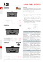 Datasheet for RCS Audio-Systems SW-110, EAN: 4250458261560
