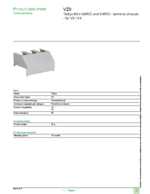Datasheet for Schneider Electric VZ9, EAN: 3389110551990
