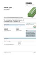 Datasheet for Phoenix Contact 2940171, EAN: 4017918079895