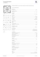 Datasheet for Berker 41238989, EAN: 4011334277798