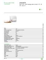 Datasheet for Schneider Electric A9N18578, EAN: 3606480376412
