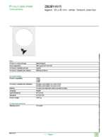 Datasheet for Schneider Electric ZB2BY4915, EAN: 3389110645613