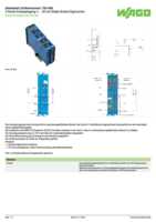 Datasheet for WAGO 750-485, EAN: 4045454725556