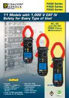 Datasheet for Chauvin Arnoux P01120967, EAN: 3760171417805