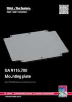 Datasheet for Rittal 9116700, EAN: 4028177154360