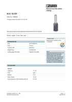 Datenblatt zu Phoenix Contact 3200535, EAN: 4017918094140