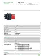 Datasheet for Schneider Electric ZB5AD304, EAN: 3389110905090