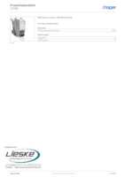 Datasheet for Hager VZ316, EAN: 3250616663169
