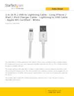 Datasheet for Startech.com USBLT2MW, EAN: 0065030850681