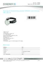 Datenblatt zu Synergy 21 S21-LED-L00079, EAN: 4038816062215