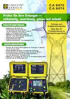 Datasheet for Chauvin Arnoux P01295252, EAN: 3760171416167