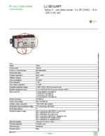 Datasheet for Schneider Electric LC3D12AP7, EAN: 3389110545739