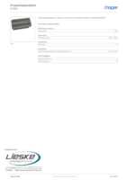 Datasheet for Hager K55A, EAN: 4010330714054