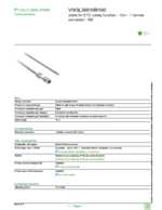 Datasheet for Schneider Electric VW3L30010R100, EAN: 3389118367647