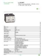 Datenblatt zu Schneider Electric LC2D38P7, EAN: 3389110391954