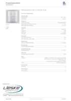 Datasheet for Berker 85341283, EAN: 4011334373681