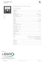 Datasheet for Berker 85341285, EAN: 4011334373674