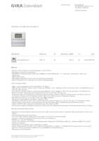 Datenblatt zu Gira 2042112, EAN: 4010337081920