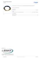 Datasheet for Hager Y0LB, EAN: 4010330560118