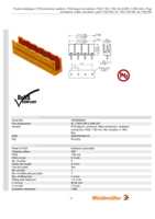 Datenblatt zu Weidmüller 1625060000, EAN: 4008190196110