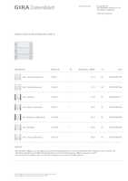Datenblatt zu Gira 213303, EAN: 4010337081340