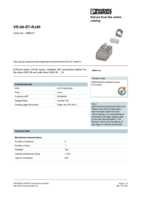 Datasheet for Phoenix Contact 1688573, EAN: 4017918622404