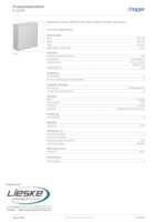 Datasheet for Hager FL53SP, EAN: 3250612550340