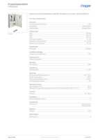 Datasheet for Hager FP62W1N, EAN: 3250612665402