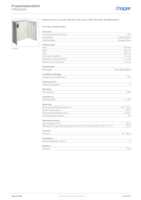 Datasheet for Hager FP63W3N, EAN: 3250612665433
