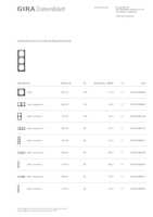 Datenblatt zu Gira 110323, EAN: 4010337084211