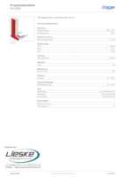 Datasheet for Hager WUZ691, EAN: 3250617026918