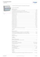 Datasheet for Hager HMD490, EAN: 3250613230357