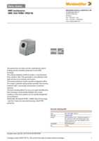 Datasheet for Weidmüller 1665670000, EAN: 4008190422691