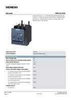 Datasheet for Siemens 3RB31234PB0, EAN: 4011209749603
