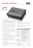 Datasheet for RCS Audio-Systems PMX-1216, EAN: 4250458247830