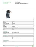 Datasheet for Schneider Electric AK5PA231, EAN: 3389110576702