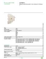 Datasheet for Schneider Electric GVAM11, EAN: 3389110343564