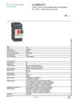 Datasheet for Schneider Electric GV2ME22TQ, EAN: 3389110343281