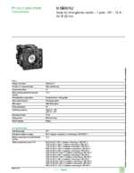 Datenblatt zu Schneider Electric K1B001U, EAN: 3389110443714