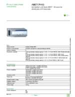 Datasheet for Schneider Electric ABE7CPA02, EAN: 3389110644463