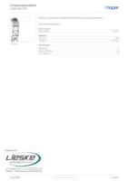 Datasheet for Hager L4253BCHR, EAN: 4012740336802
