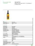 Datenblatt zu Schneider Electric XACA27131, EAN: 3389110426823