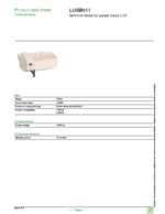 Datasheet for Schneider Electric LU9BN11, EAN: 3389110367515