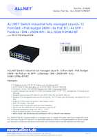 Datasheet for Allnet ALL-SGI8112PM-BT, EAN: 4038816234841