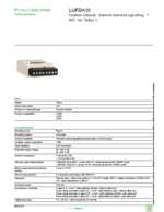 Datasheet for Schneider Electric LUFDA10, EAN: 3389110109849
