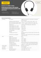 Datasheet for Jabra 5399-829-369, EAN: 5706991034325