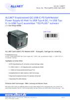 Datenblatt zu Allnet PSU-GaNPD-USB-1A2C-65W, EAN: 4038816140258